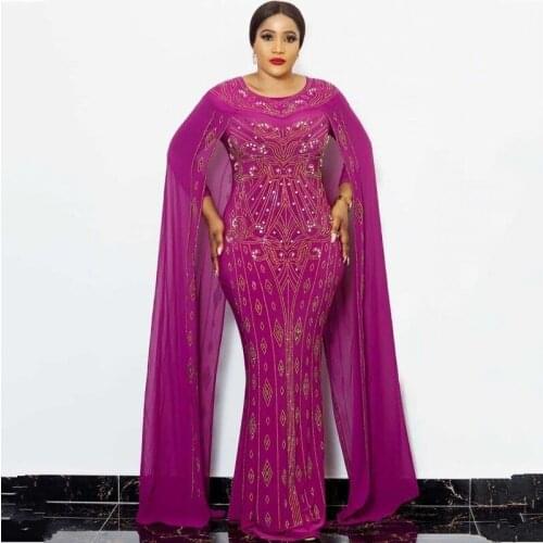 Muslim Pakistani Long Sleeve Maxi Dress Elegant Shalwar Kameez Sequin Dresses 2021 Diamond Women Chiffon Robe Abaya Dubai Hijab