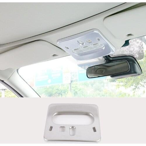 ABS Matte For Nissan QASHQAI J11 2016 2017 2018 Car front reading Lampshade sticker Cover Trims auto accessories car styling