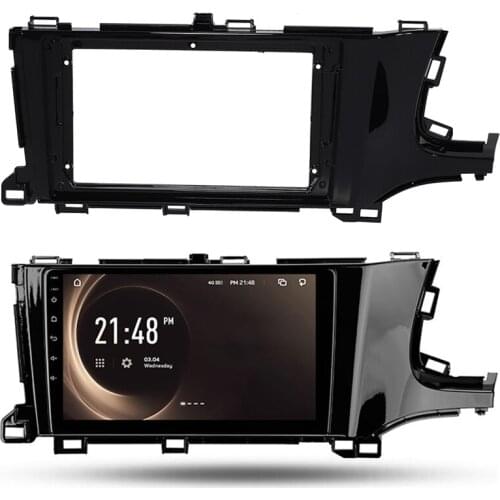 NEW-Car Radio Fascia for 2015+ Honda Shuttle 9 Inch Stereo DVD Player Dashboard Kit Face Plate