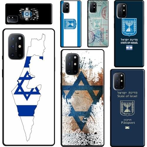 Israel Passport For OnePlus 9 Pro 8 Pro Nord 8T 9R Case Cover For Realme 8 Pro 6 7 Q3 Pro GT C21 C11 C3