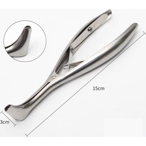 Stainless steel nasal speculum, nostril dilator, nasal cavity expander, nasal speculum, nose cosmetic surgery