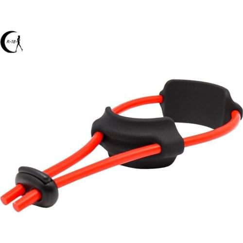 Adjustable Silicone Delay Ejaculation Cock Ring Penis Erection Sleeve Stretcher Extender Erotic Sex Toys For Men Adult Product