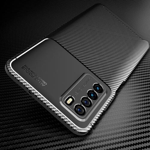 Play 4 Shockproof Carbon Case for Huawei Play 4 Case Silicone TPU Cover for Huawei Play4 Phone Case Soft Back Cover