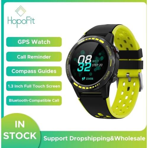 HopoFit M7 Smart Watch Smartwatch GPS Compass Barometer Altitude Outdoor Smartwatch Bluetooth Calling Smart Watch Men Women