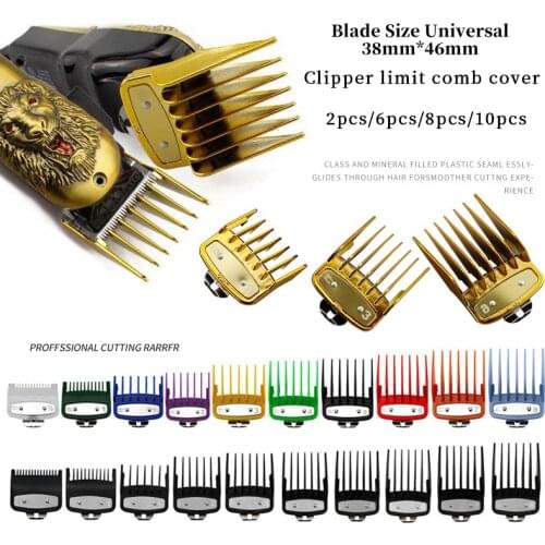 Wahl universal hair clipper cutting comb cover, barber shop trimmer protective gear accessory limit comb hairdressing tool
