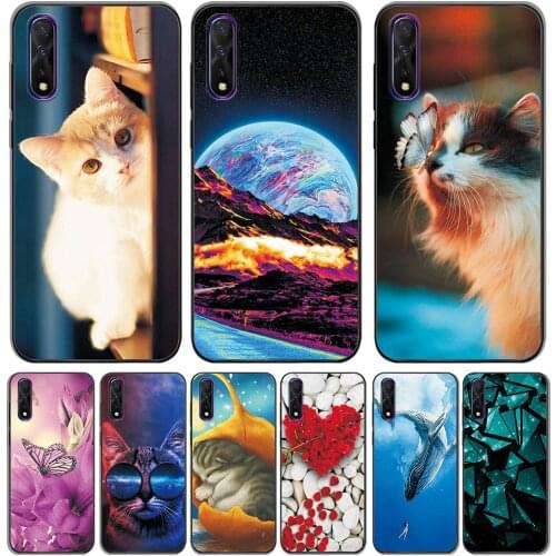 For Vivo 1907 Case For Vivo 1907 Cover For Vivo 1907 Flowers Cute Cartoon Phone Case on Vivo 1907 Soft TPU Silicone Back Case