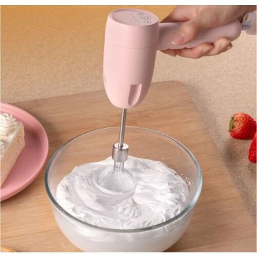 Wonderlife Eggbeater Electric home mini dual purpose handheld small wirelessly charged baking and stirring garlic machine