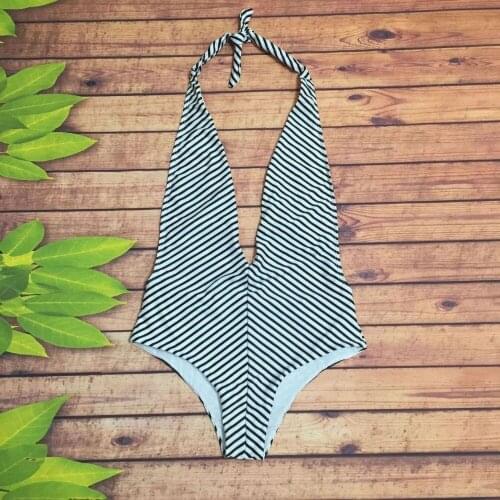 Kibytoo White One-piece Swimwear