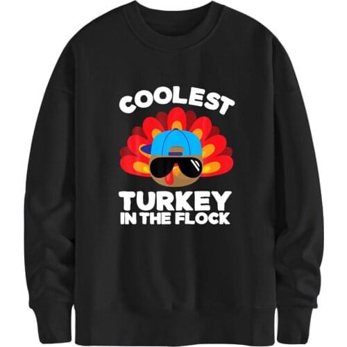 Coolest Turkey Long Sleeve Hoodies Sweatshirts Men Brand Printing Hoody Harajuku Man Tracksuits Black Moleton Masculino 2020
