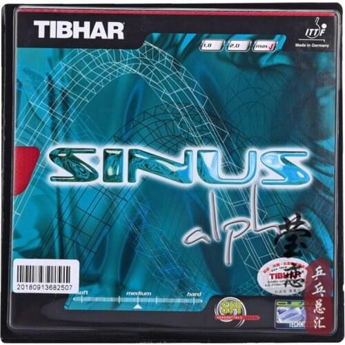 Original Tibhar sinus alpha pimples in table tennis rubber table tennis rackets racquet sports fast attack loop made in Germany