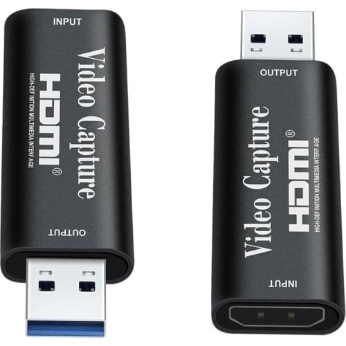 Dtech Hdmi Video Capture Card 4k 60fps 1080P Support Input AV Video TV Capture Card