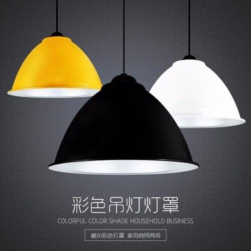 Slope lamps Pendant Lights Colorful Aluminum Restaurant Bar Coffee Dining Room LED Hanging Light Fixture