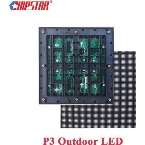 Full Color RGB Led Matrix P3 Outdoor Led Module 192mm x 192mm 64x64 1/16S HUB75