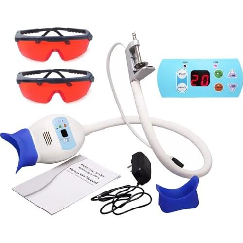 1set dental equipment Teeth Whitening Professional Machine + 2 Goggles