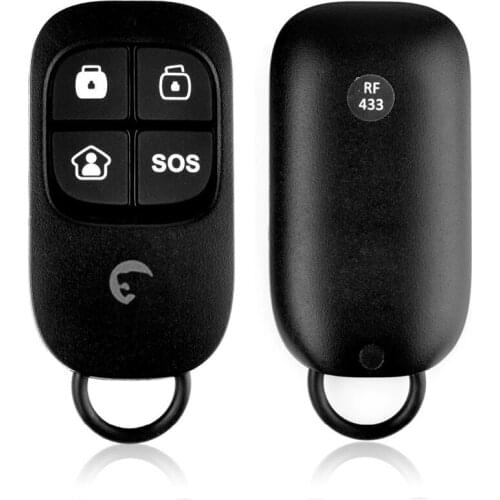 New Mini Smart 433Mhz Wireless Easy Install Home Remote Controller For Etiger Alarm System S4 GSM Alarm System And Chuango Host