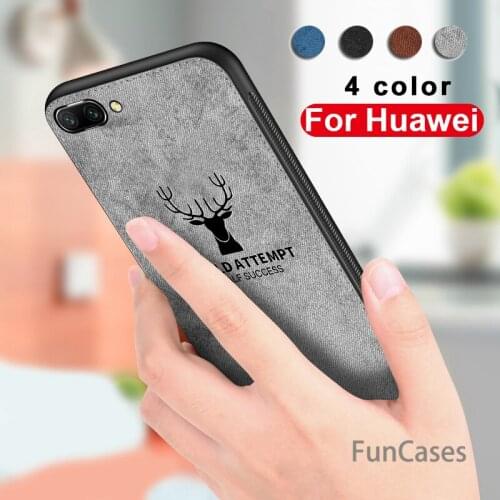 Luxury Case For Huawei p20 lite Case on honor 6x 7c 7x 8x max 10 nova 3 i 3i mate 10 20 lite pro xCover Cloth Mobile Phone Shell