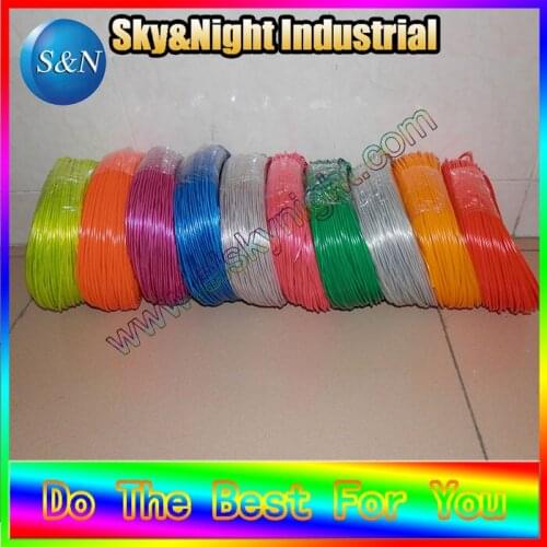Christmas decoration-2.3mm Neon light- two roll (100M/roll) with ten colors for your choosing without inverter+Free shipping