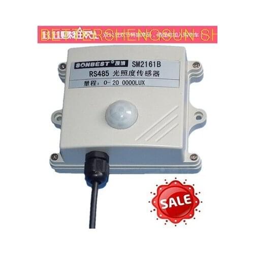 RS485 SD2161B range of wide range light intensity sensor 200000 range MODBUS protocol