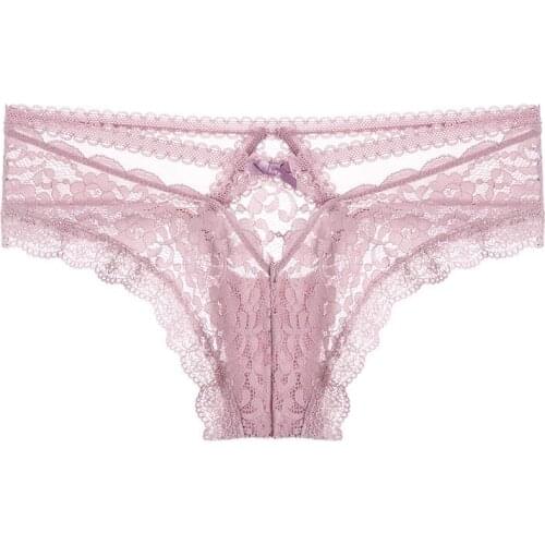 Taste Underwear French Sexy Lace Hollow Mesh Womens Low Waist Briefs Manufacturers Panties Lingerie FemmeSexy Underwear Women