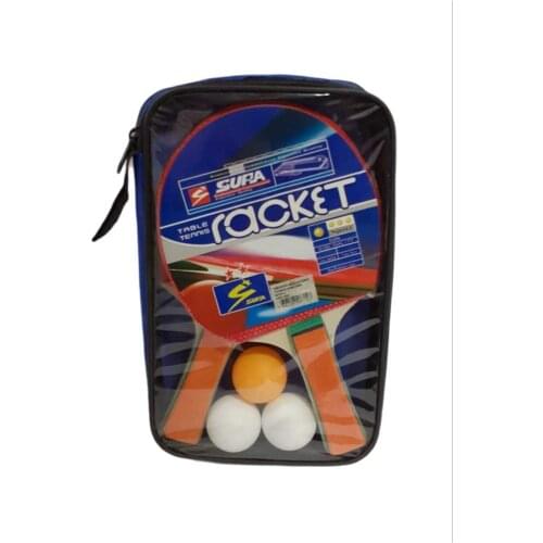 Bag Wooden Table Tennis Racket ping-Pong Bulk Set Rs8697 19708
