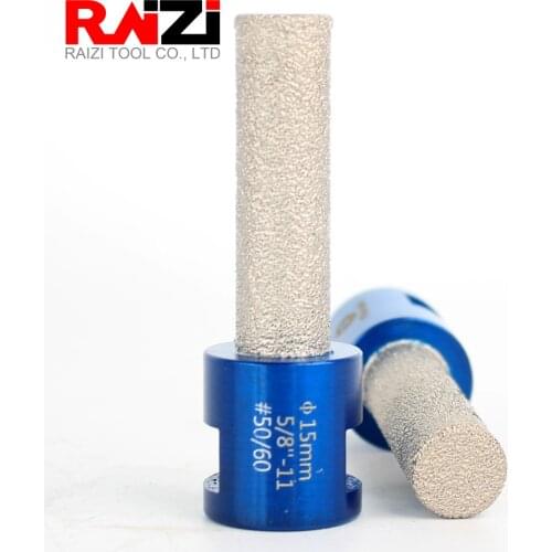 Raizi 1 Pc Diamond Hole Drill Finger Bits 10/15/20/25 mm Porcelain Tile Marble Granite Enlarging Shaping Milling Bit Tool