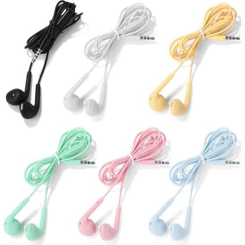 U19 Wired Earbuds Bass 3.5mm Jack Earphones with Noise Canceling Microphone for iPhone Android Phone Tablet