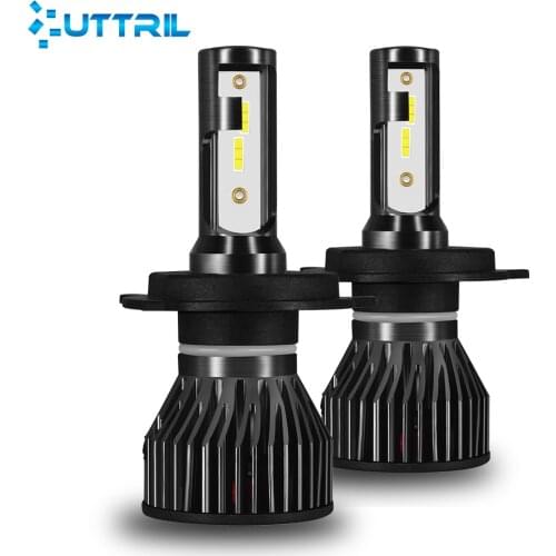 Uttril H4 H7 LED Bulb H1 H8 H9 H11 9005 9006 Car Headlight Lampada CSP 60W 120000LM White Auto Fog Lights Headlamp 12V