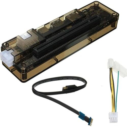 V8.0 EXP GDC Laptop External Independent Video Card Dock NGFF Notebook PCI-E Expansion Device Mini Pci-E Version Dropship