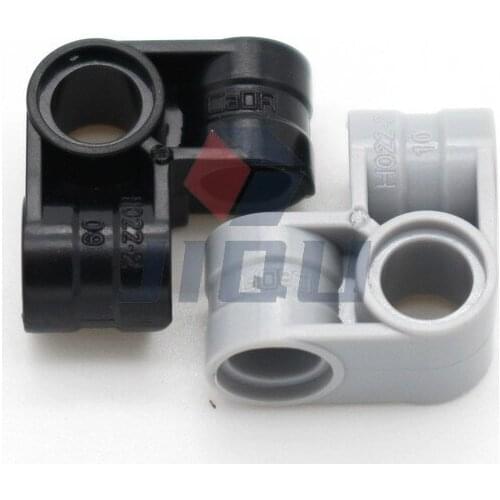 High-Tech Parts Pin Connector Perpendicular 2X2 Bent Bricks 44809 MOC Super Car Bulk Accessory Blocks Compatible 42083 42093 Toy