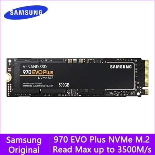 M2 SSD SAMSUNG M.2 SSD M2 1TB 500G 250G HD NVMe SSD Hard Drive HDD Hard Disk 1 TB 970 EVO Plus Solid State PCIe for Laptop