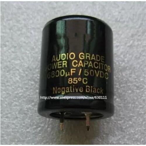 10pcs 50V 6800uf Electrolytic Capacitor Radial 6800UF 50V 30mmx35mm