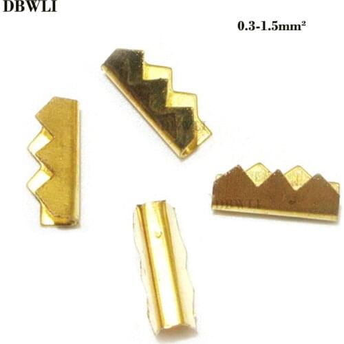 100pcs/lot 451-1/2/3 U-shaped terminal tab cold inserts connectors cold terminal small teeth fascia terminal ,0.3-1.5mm2