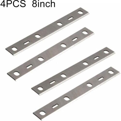 2/4PCS 8 Inch Planer Blades For Woodstar PT85 HSS Kity PT8500 Scheppach HT850 High Speed Steel Woodworking Power Tool Parts