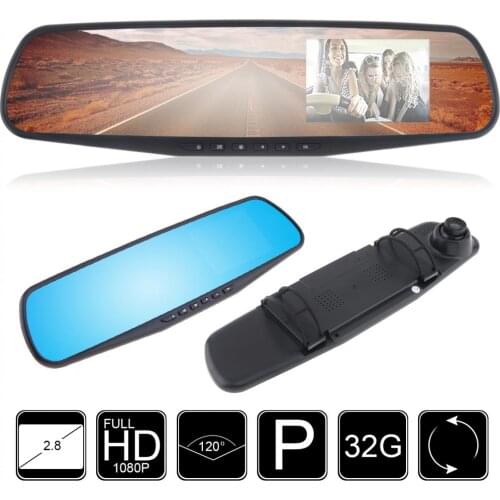 3.6 Inch LCD VGA Cars Camera Dash Cam Video Recorder Rearview Mirror Vehicle DVR