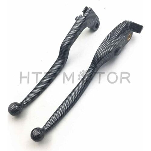Aftermarket free shipping motorcycle part brake clutch hand lever for Honda CBR600RR CBR 600 RR 2003 2004 2005 2006 Carbon Fiber