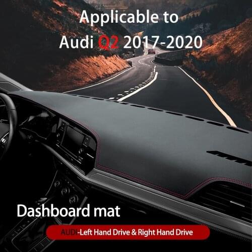 For Audi Q2 2017 2018 2019 2020 Anti-Slip Mat Dashboard Cover Pad Sunshade Dashmat Protect Carpet Anti-UV Accessories S-line Rug