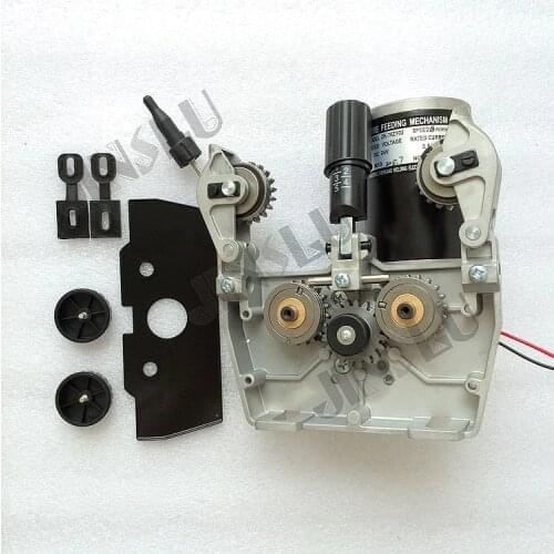24V Motor on the Right MIG MAG Welding Machine Welder Wire Feeder Motor 76ZY02 2.0-24m/Min Choose Roller