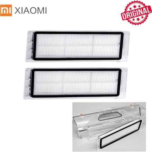 Original Xiaomi Robot HEPA Filter Accessories For Mi Mijia1S Roborock S6 S50 S51 S55 S4 E20 E25 Vacuum Cleaner Dust Bin filters