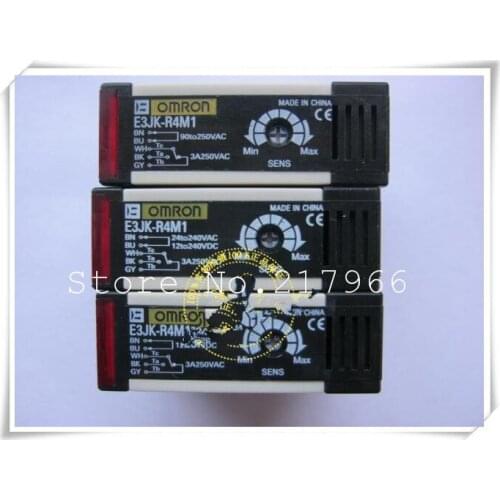 Photoelectric switch sensor (specular reflection) E3JK-R4M1 12-24VDC 90-250VAC