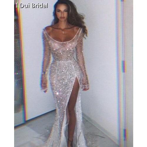 I DUI Bridal Long Sleeve Wedding Dresses