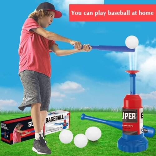 Fidget Toys Boy Board Basketball Games Kids Baseball Bat Launcher Toy Set for Children Stress Ball Globbles Physical Training