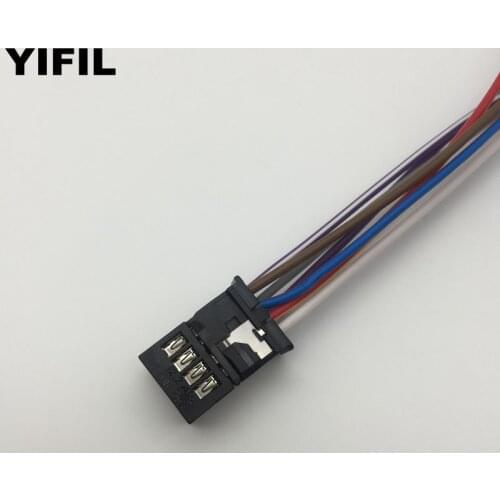 1pcs/lot 8 Pin/Way Rearview Mirror Plug Modified Refit Connector With Wire Cable Pigtail For Anti-glare VW Audi 8K0 971 833