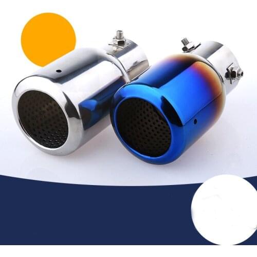 304 Stainless Steel Tail End Pipe Exhaust Muffler Tip Accessories For Suzuki SX4 Hatchback 2006 2007 2008 2009 -2013 1PCS/SET