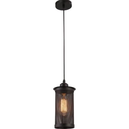 Antique Balcony Black Metal Cage Pendant Lamps Aisle Entrance Pendant Lights Restaurant Dining Room Pendant Lighting Fixtures