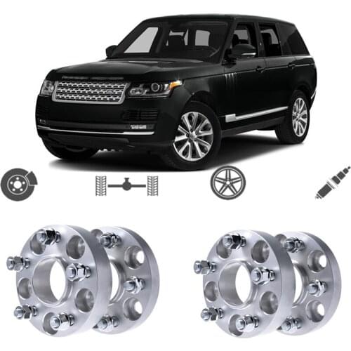 Teeze 4pcs 5X120 72.6CB 25mm Thick Hubcenteric Wheel Spacer Adapters For Land Rover Range Rover/Discovery 3