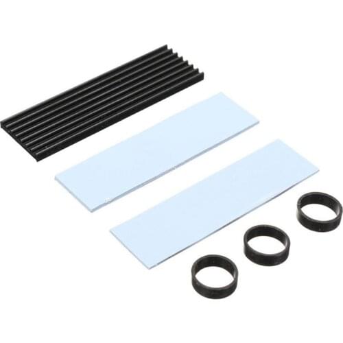 Solid State Drive Heat Sink Heat Sink M.2 M.2 2280 SSD Radiator M.2 SSD Cooling Vest Black