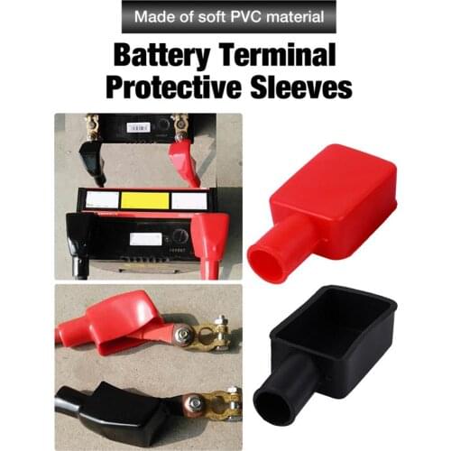 Battery Terminal Protective Cover Battery Terminal Protective Cover Dust Cover Negative Electrode Waterproof Automobile Parts