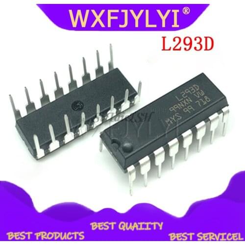 5PCS L293D DIP16 L293 DIP 293D DIP-16 new and original IC