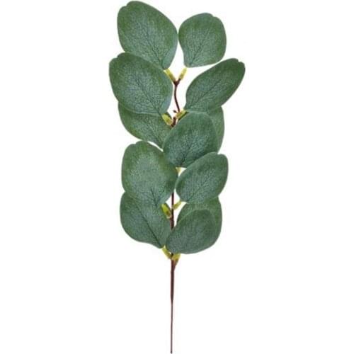 50 Pieces of Artificial Eucalyptus Leaves for Wedding Bouquets, Flower Arrangements, Decorations, Home Decoration