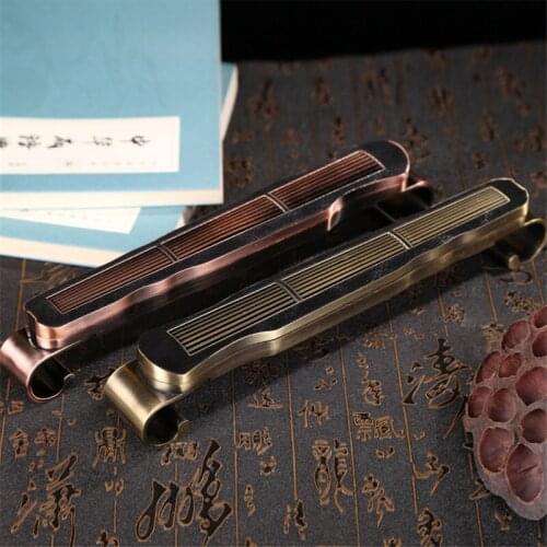 Antique Zither Incense Stick Censer Indoor Ceremony Buddha Incense Home Decoration Ornaments Incense Holder Incense Burner